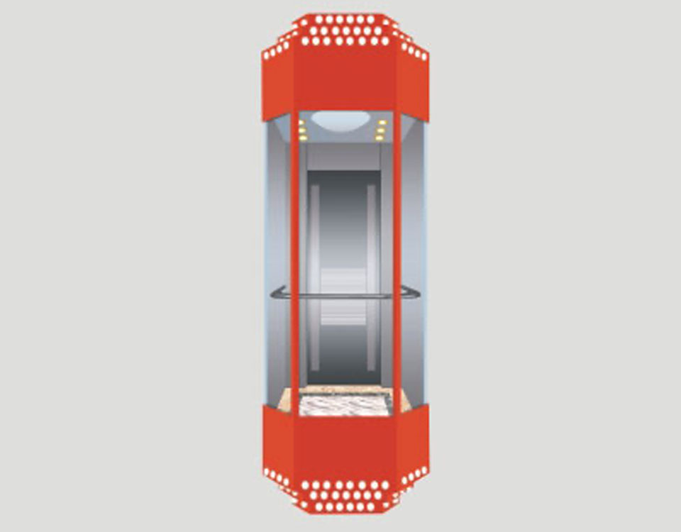 觀光梯標配轎廂JTL-O-012